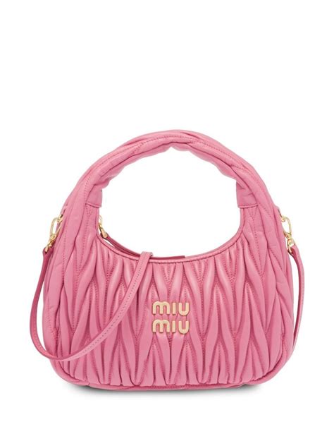 miu miu mini matelasse|Miu Miu Mini Wander Matelassé Shoulder Bag .